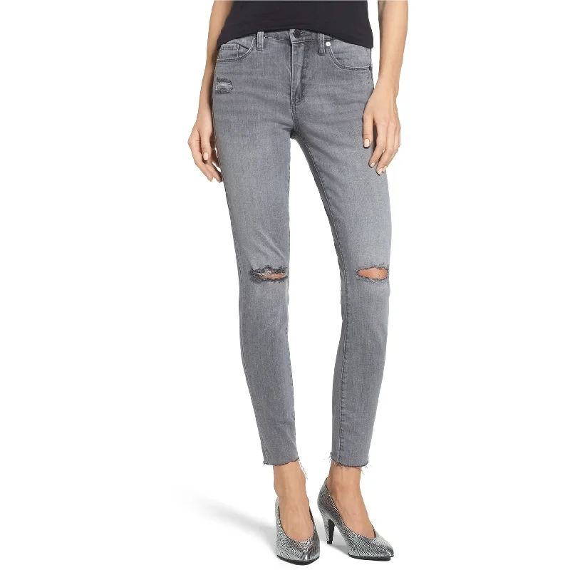 [Blank NYC] Womens Mid Rise Skinny Fit Jeans, Grey, 29