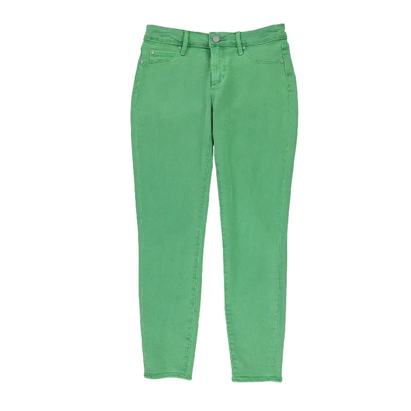 Articles of Society Womens Carly Cropped Jeans, Green, 26