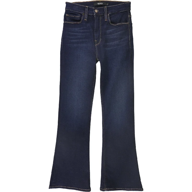 Hudson Womens Holly Enhance Flared Jeans, Blue, 25