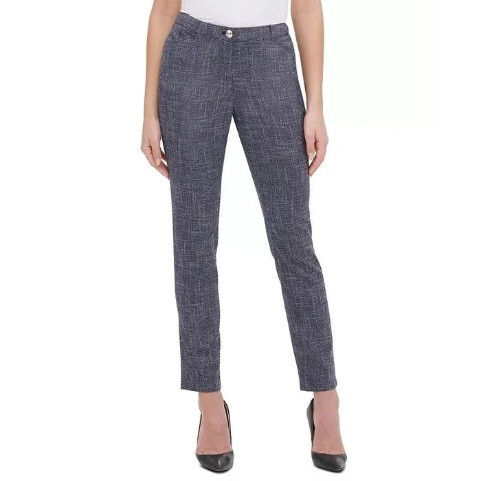 Tommy Hilfiger Women's Slim Fit Pants Blue Size 12