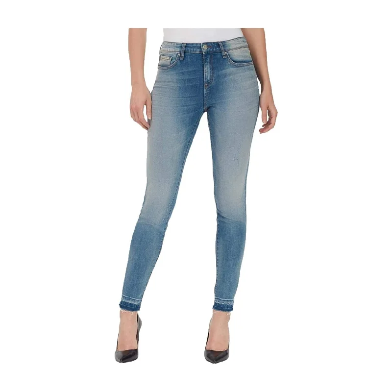 William Rast Womens Mid-Rise Skinny Fit Jeans, Blue, 25