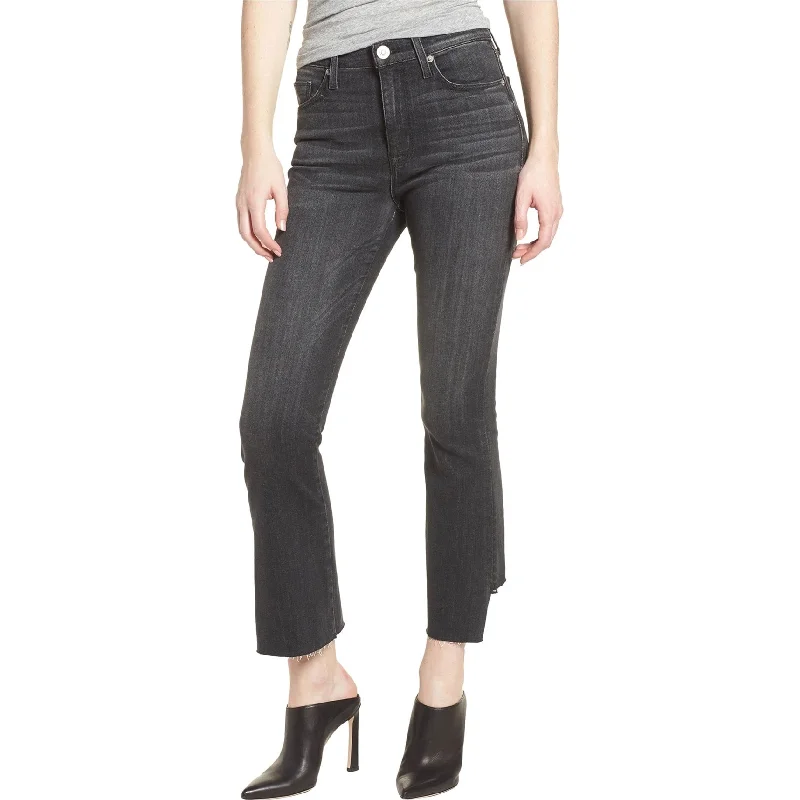 Hudson Womens Holly High Waist Flare Cropped Jeans