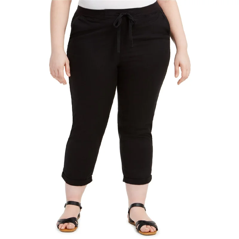 Style & Co. Womens Twill Tape Casual Trouser Pants