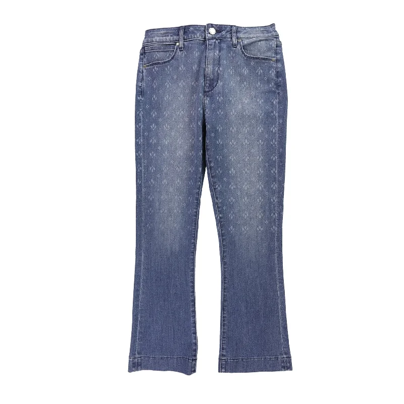 Articles Of Society Womens London Flared Cropped Jeans