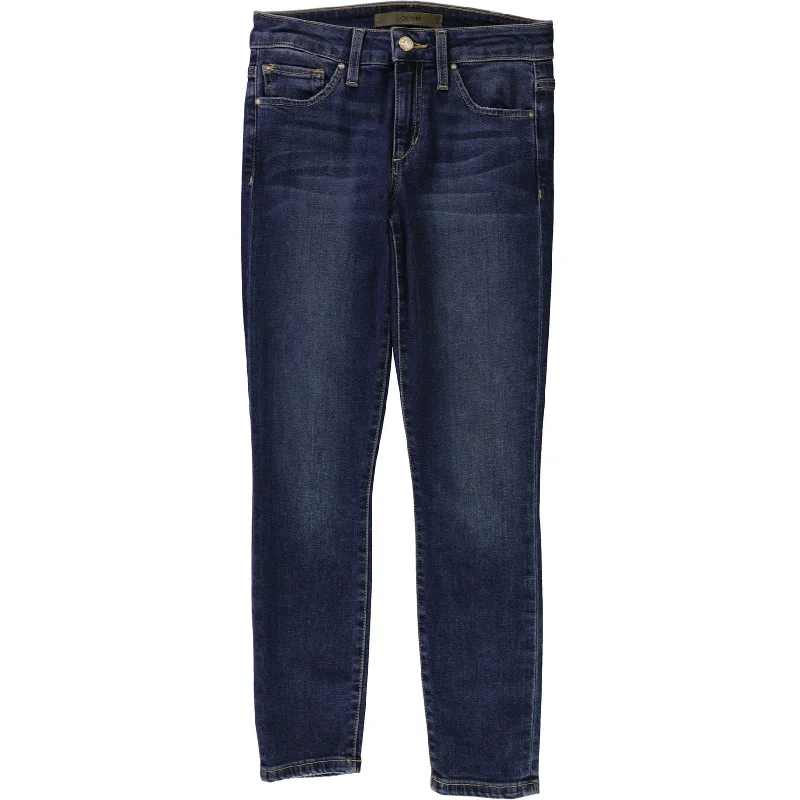 Joe's Womens Icon Mid Rise Skinny Cropped Jeans