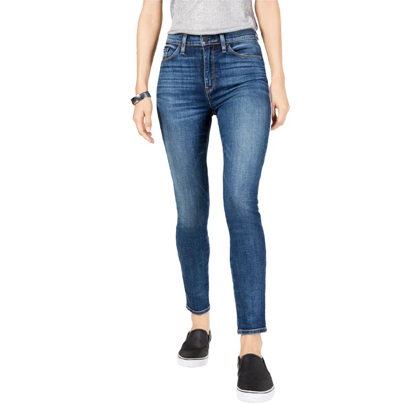 Hudson Womens Barbara Side Stripe Skinny Fit Jeans