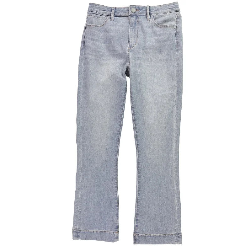 Articles Of Society Womens London Flared Cropped Jeans