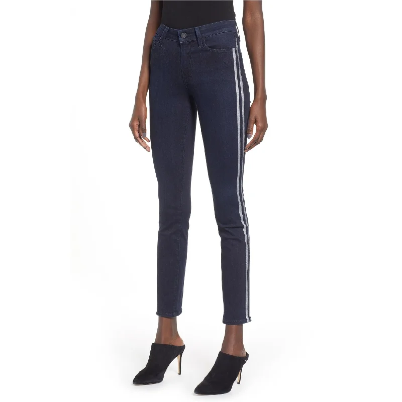 Paige Womens Hoxton Ankle Peg Skinny Fit Jeans, Blue, 24