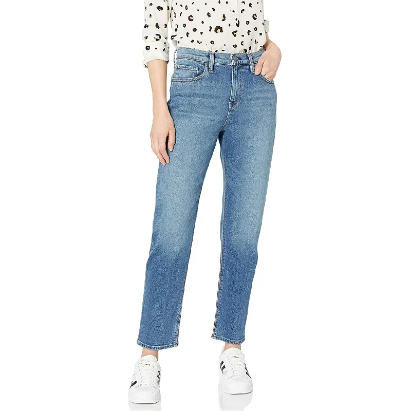 Hudson Womens Jessi Relaxed Cropped Jeans, Blue, 26