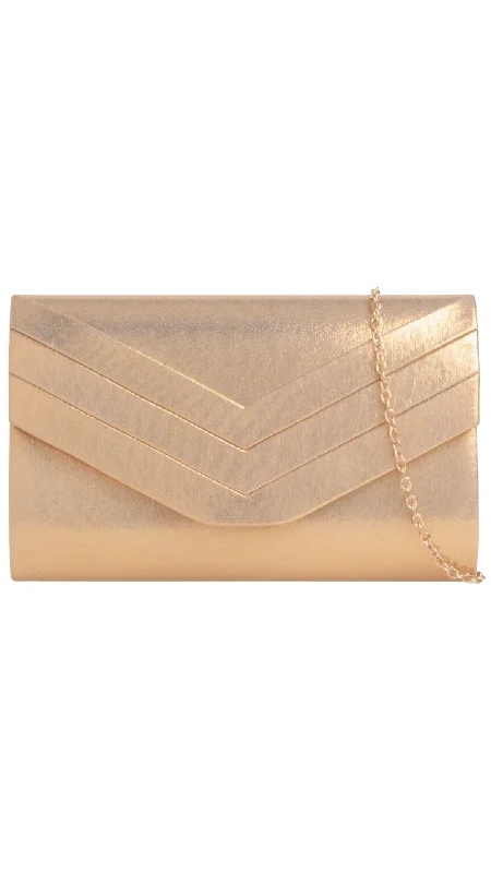 Aria Clutch- Gold