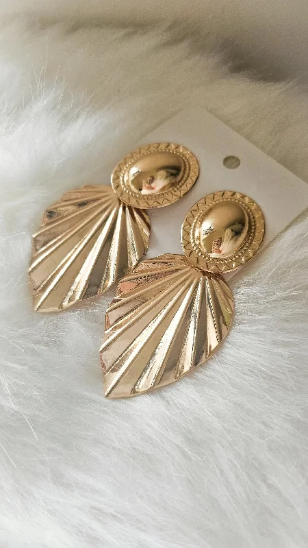 Una Earrings- Gold