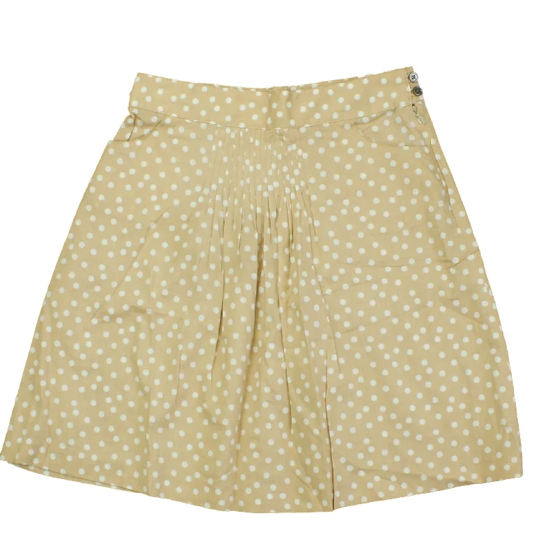 Jacadi Girls Tan | White | Dots Skirt