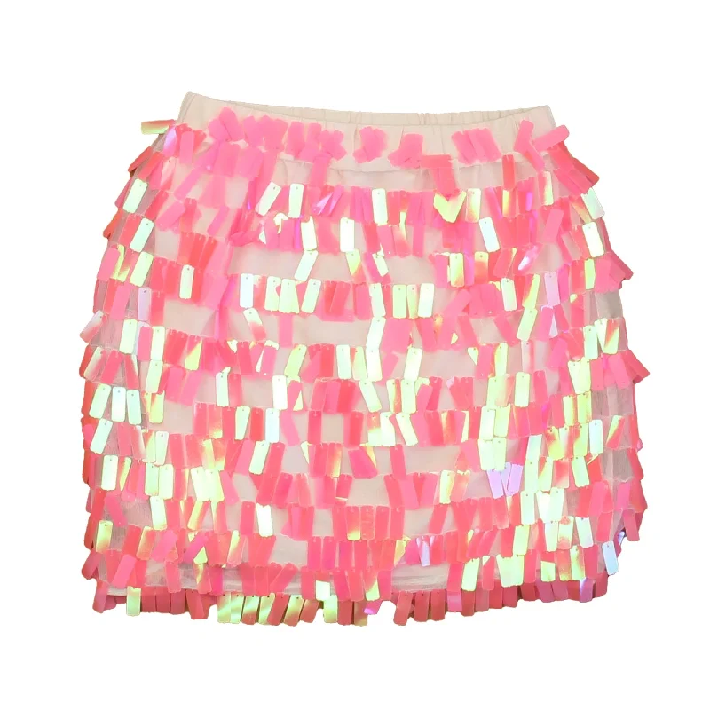 Rockets Of Awesome Girls Pink Skirt