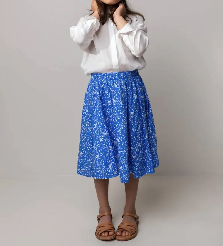 Girls Sina Skirt In Blue