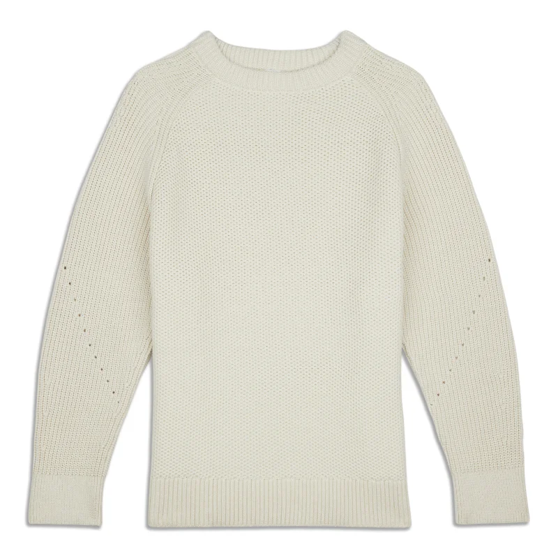 Honeycomb Crewneck Sweater - Resale