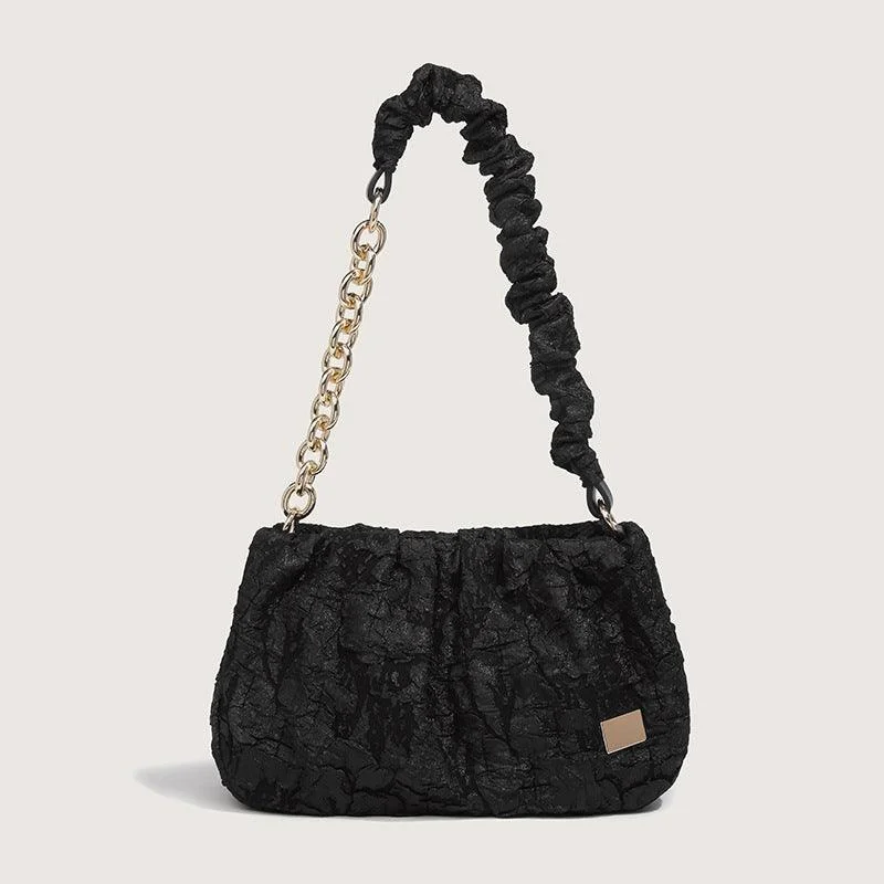 One Shoulder Messenger Chain Cloud Bag