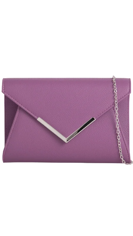 Lucy Clutch- Purple