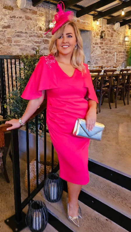 Marcella Fuchsia Dress