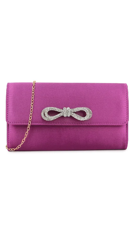 Ellen Clutch- Purple