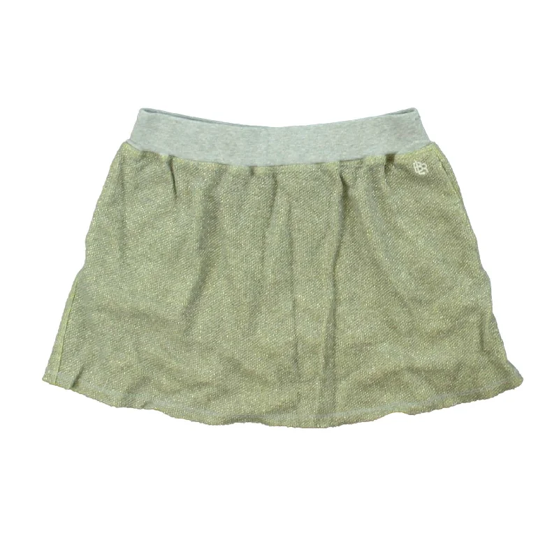 Bellerose Girls Gray | Yellow Skirt