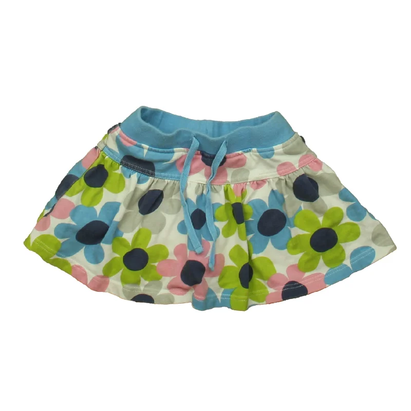 Boden Girls Blue | Pink | Green Floral Skirt