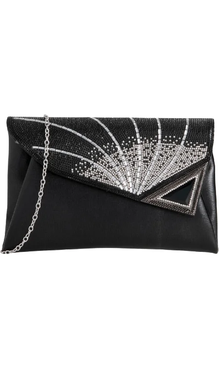 Ria Clutch -Black