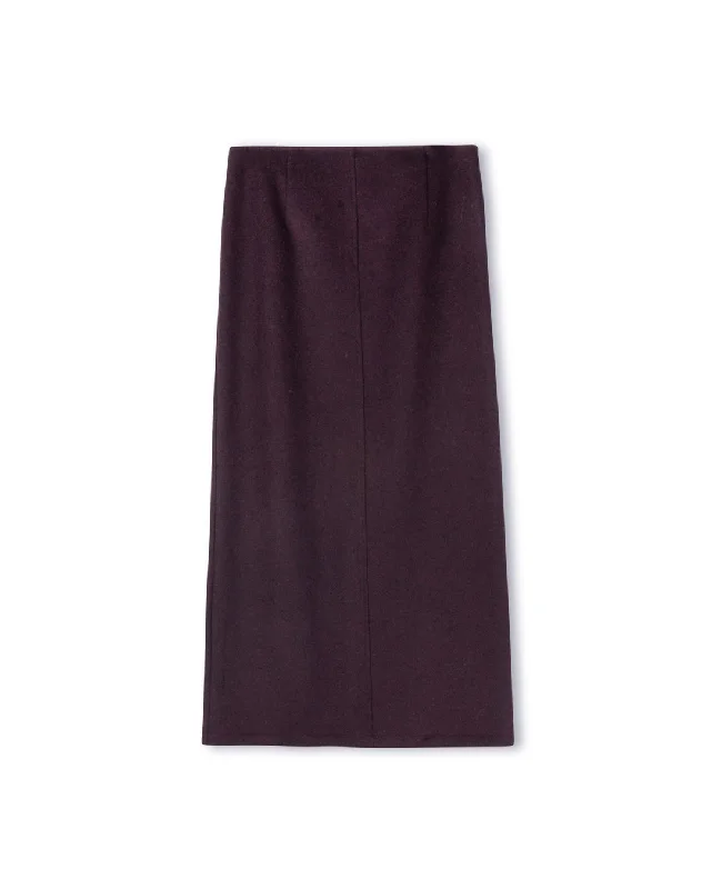 A-Line Woolen Skirt