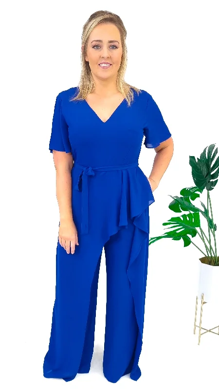 Sarina Blue Jumpsuit