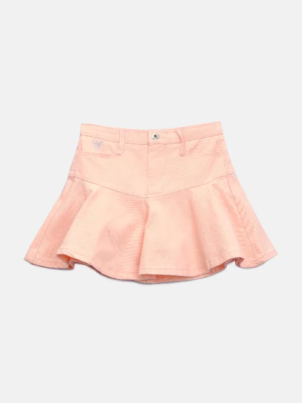 Quin Twill Skirt (7-14)