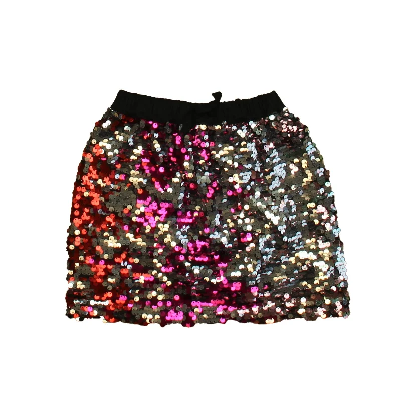 Rockets Of Awesome Girls Pink | Silver | Sequin Skirt