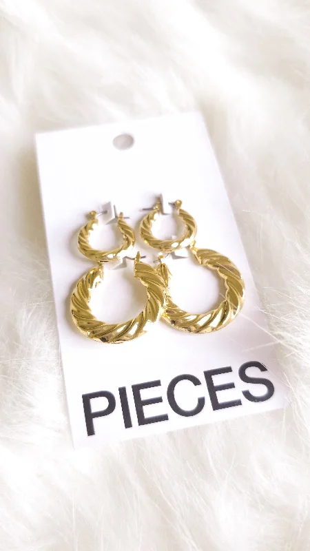 Miffi Gold Earrings