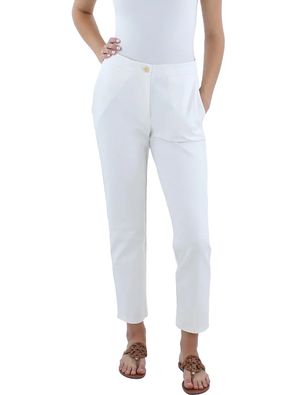 Womens Organic Cotton Slim Fit Ankle Pants