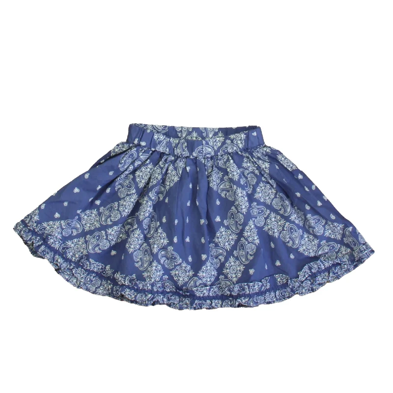 Crewcuts Girls Blue | White Skirt