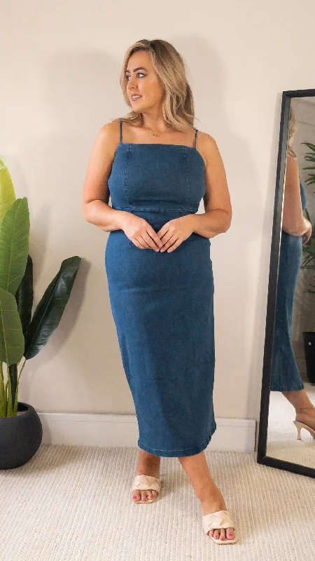 Flo Denim Dress