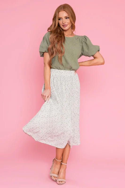 Be The Sunshine Accordion Skirt