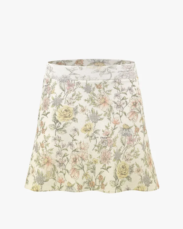 Garden Knit Skirt - Yellow