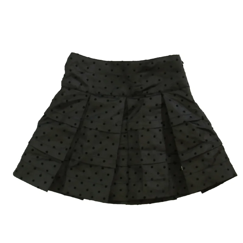 Lili Gaufrette Girls Black Skirt