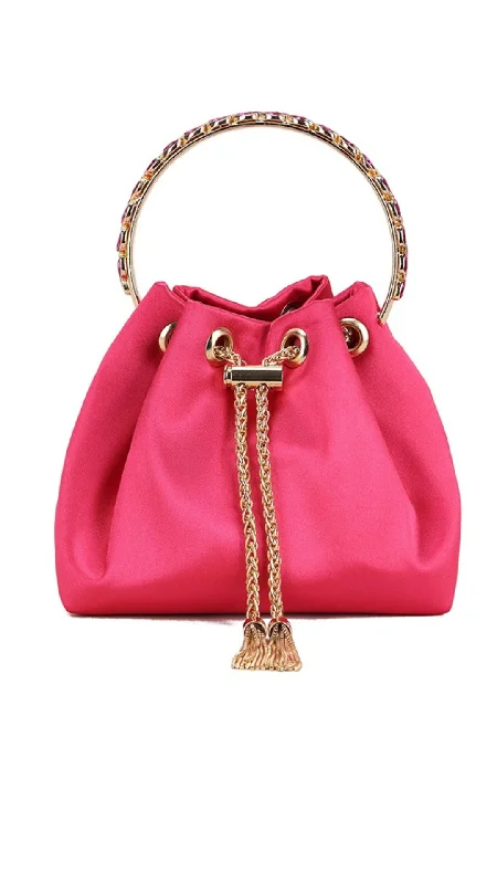 Dani Clutch- Fuchsia