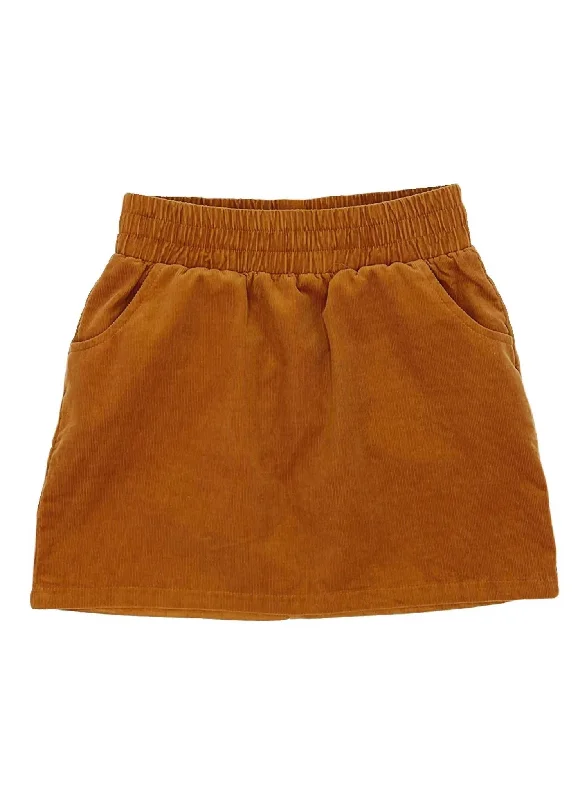 Girls' Willow Skirt In Almond