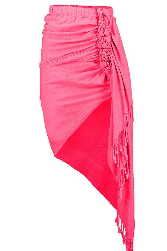 Tulum Skirt - Fuchsia