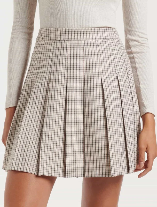 Mabel Kilt Mini Skirt