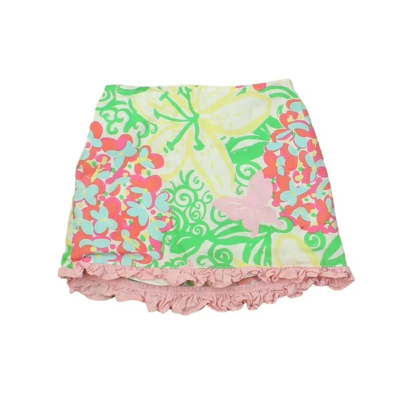 Lilly Pulitzer Girls White | Pink | Green | Yellow Skirt