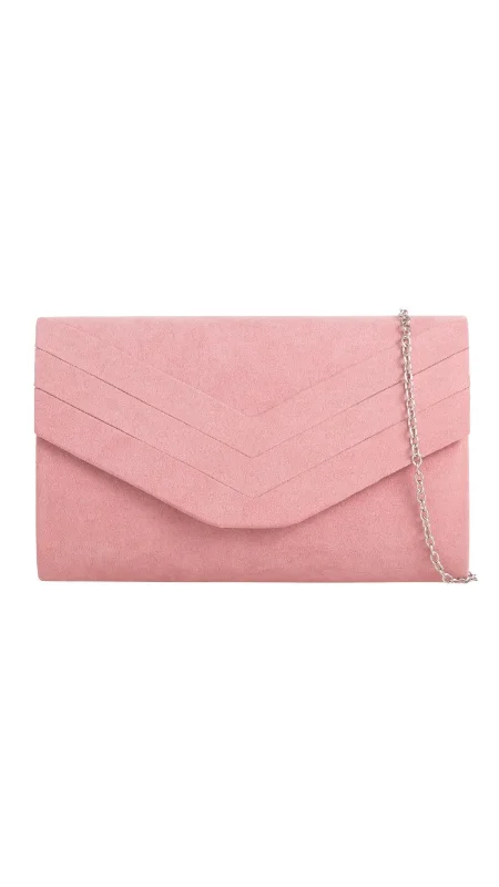 Aria Clutch- Blush