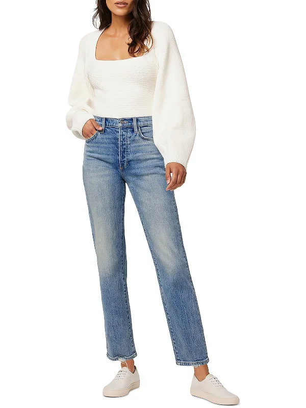 The Honor Womens Denim Ankle Jeans