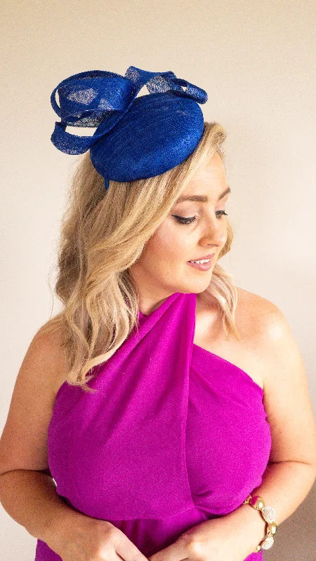 Trina Fascinator- Royal Blue