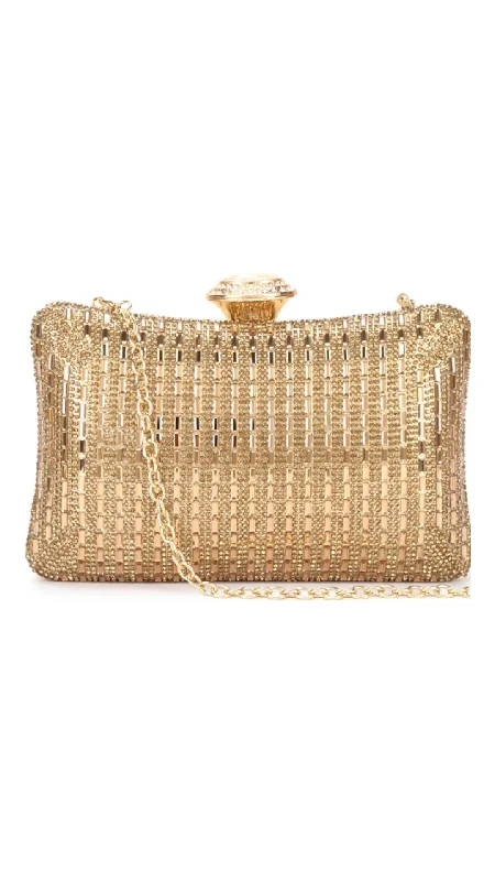 Lisa Clutch - Gold