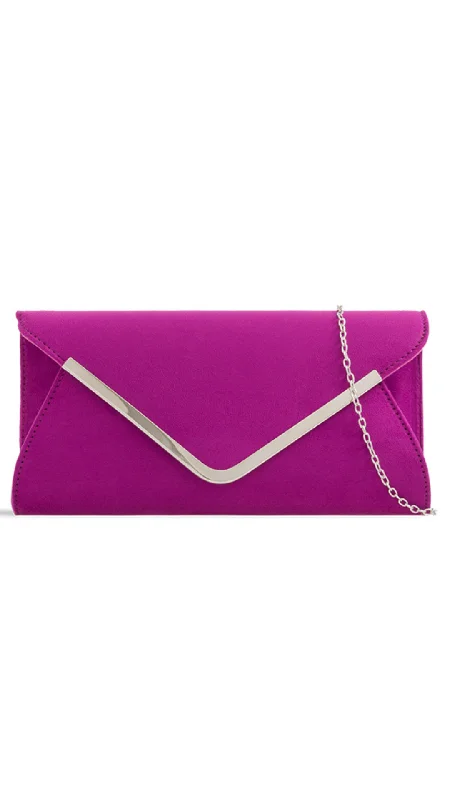 Regan Clutch-Purple